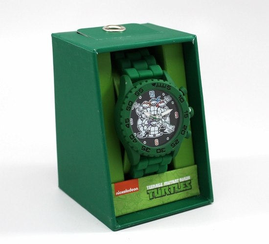 Teenage Mutant Ninja Turtles Green Watch with Rubber Wristband